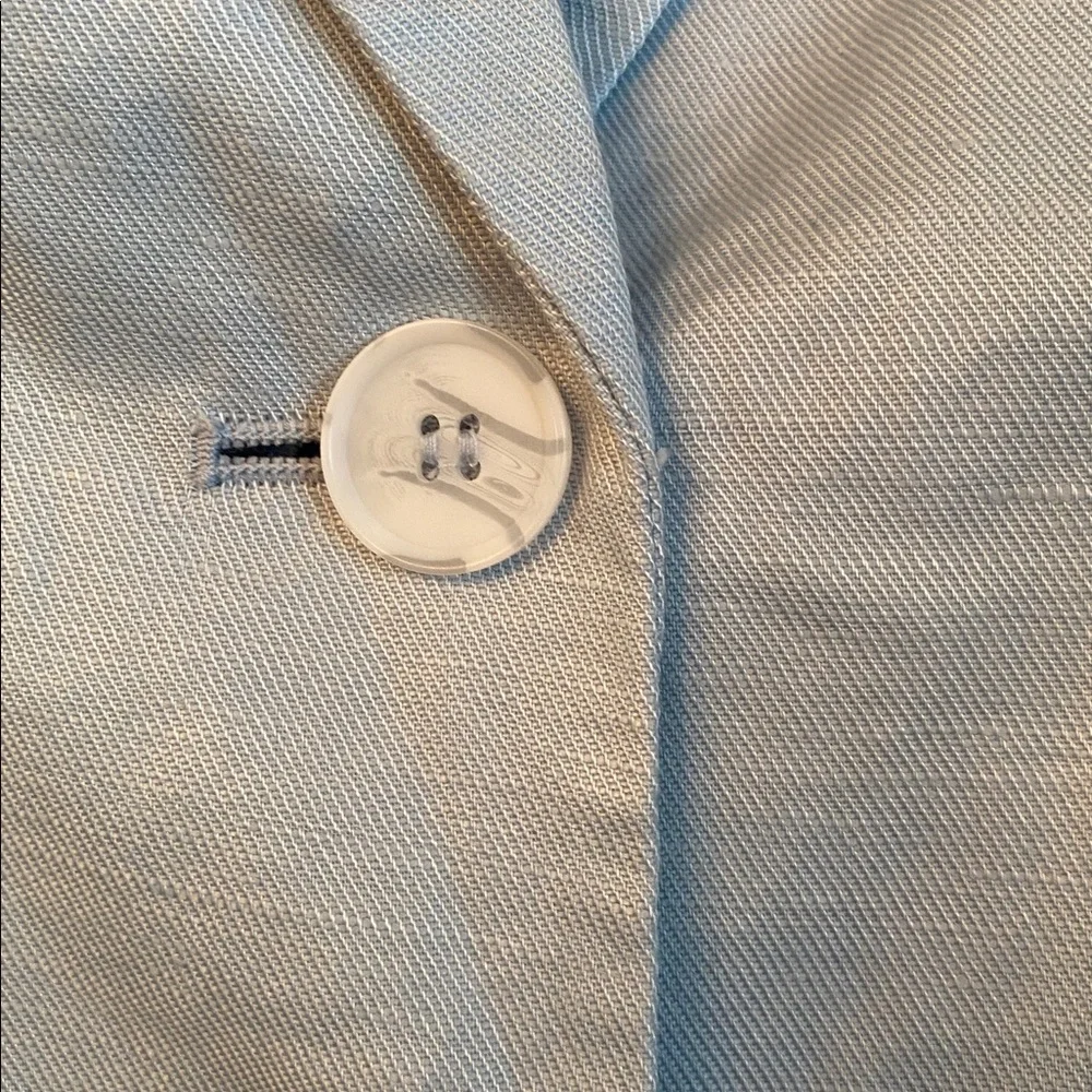 NWT Zara Short sleeve blue blazer M $99 - Picture 6 of 10